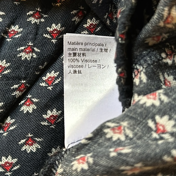 NWT Le Slip Français Cropped Pants Size L - Picture 4 of 8